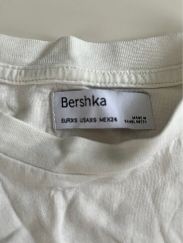 s Beden Orijinal Bershka salaş tişört