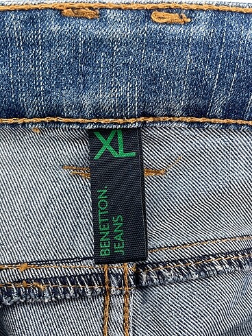 xl Beden mavi Renk Benetton Skinny %70 İndirimli.
