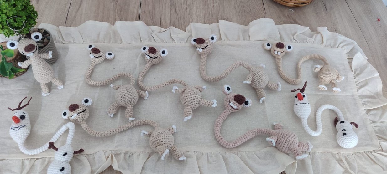 El Örgüsü uzun boyunlu sid - Görsel 5