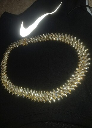  Beden Iced out chain gold 