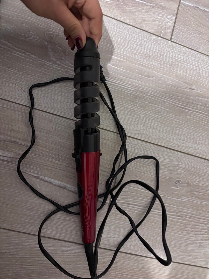 Koyu Kırmızı Saç Şekillendirici - Görsel 3