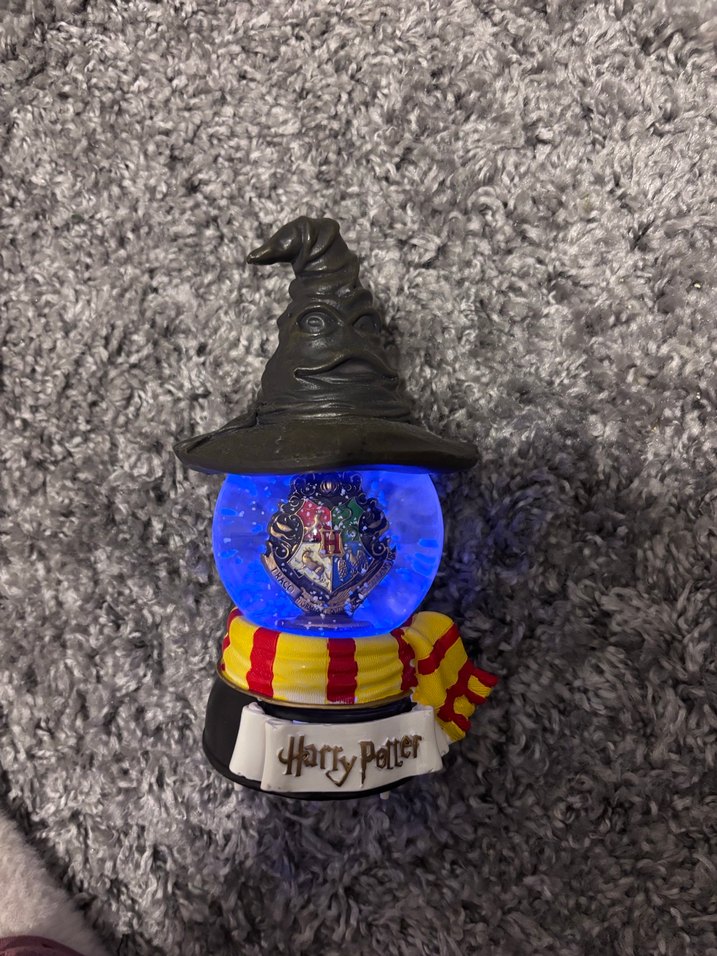 Harry Potter Gri Figür Kar Küresi - Görsel 3