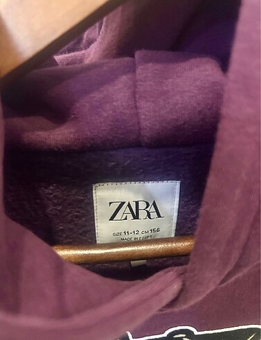 10 Yaş Beden mor Renk Zara sweatshirt