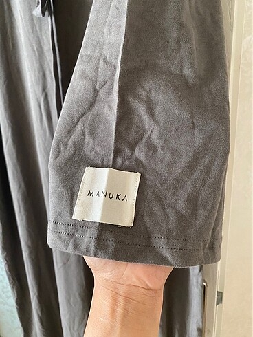 m Beden gri Renk Manuka elbise