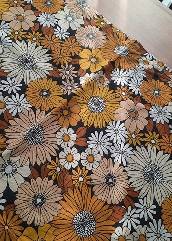 Kahverengi Bohem Desenli Masa Örtüsü - Görsel 4