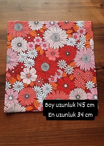 Çiçek Desenli Renkli Masa Örtüsü - Görsel 7