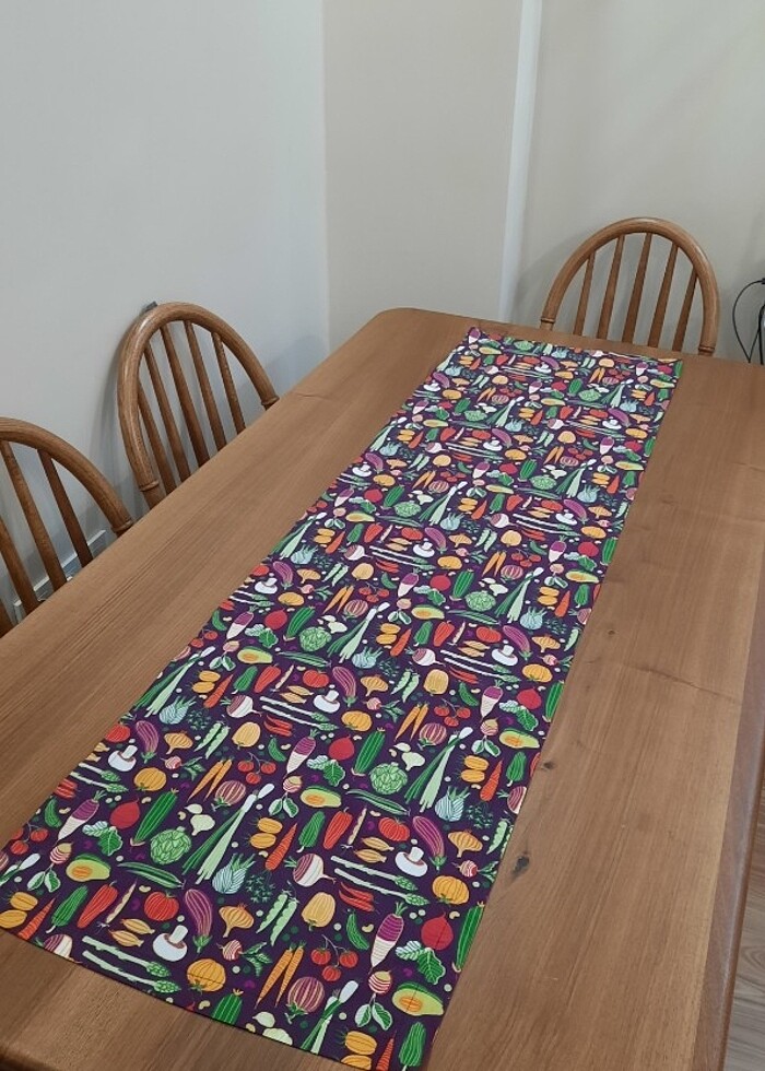 Runner mutfak  masasına - Görsel 2