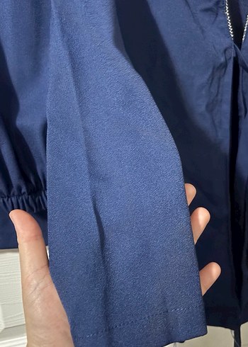 Lacivert kimono takım - Görsel 3
