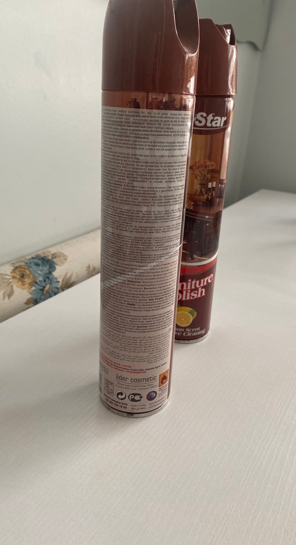 New Star Mobilya Cilası Sprey 2'li Set - Görsel 2