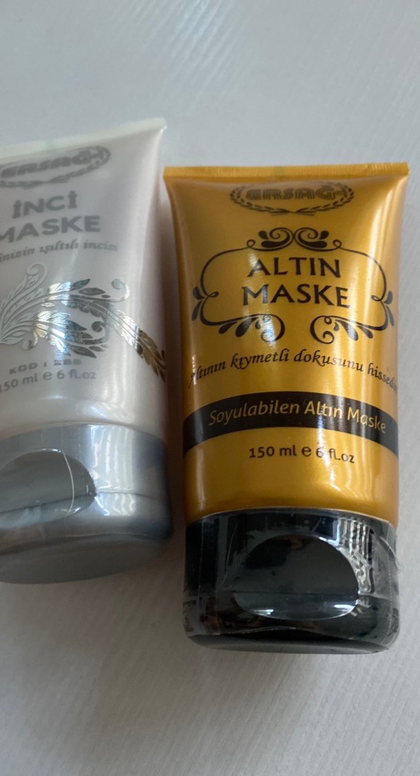 Altın Maskesi ve İnci Maskesi Seti - Görsel 2