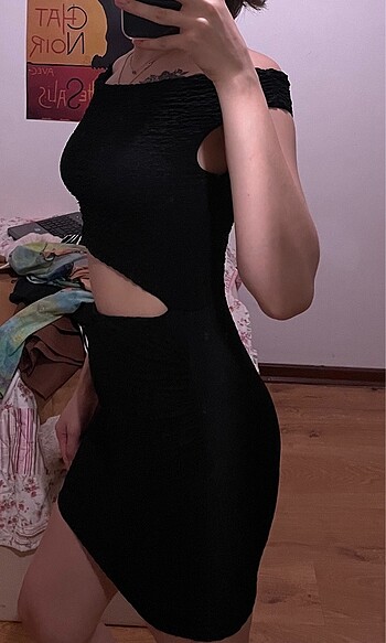 s Beden Bershka mini elbise xs-s