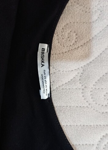 Bershka Bershka midi boy siyah elbise