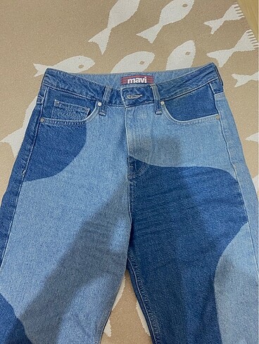 Motifli jean