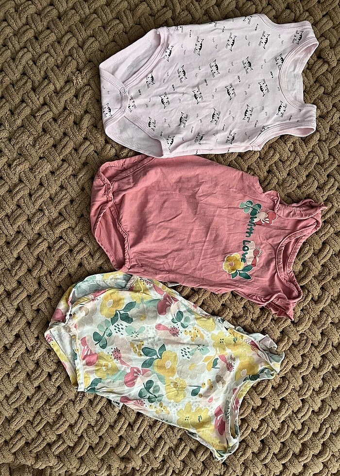 #zıbın #çıtçıtlızıbın #kısakollu #pembe #bebekzıbın - Görsel 2