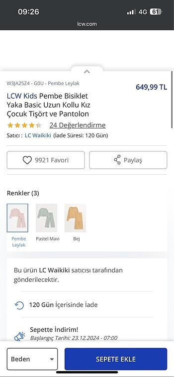 LC Waikiki Pembe takım #takım #pembetakım #eşorfmantakımı