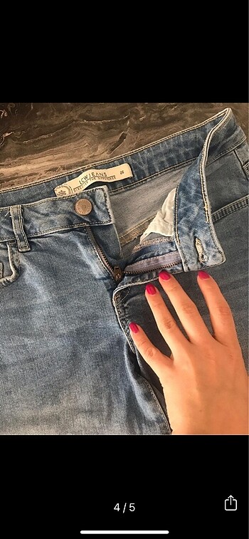26 Beden mavi Renk LCW jeans Short