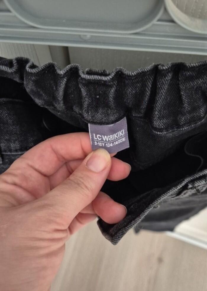 Siyah kot pantolon - Görsel 3