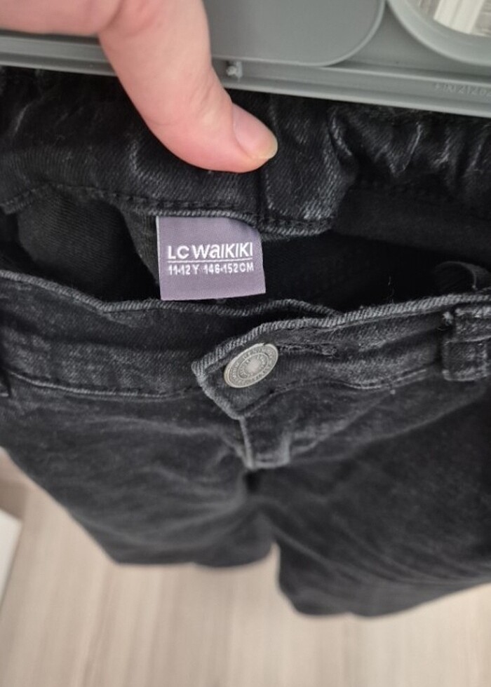 Siyah kot pantolon  - Görsel 3