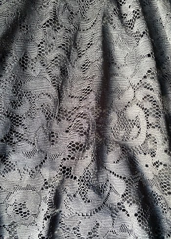 Dantel Detaylı Straplez Elbise - Görsel 3