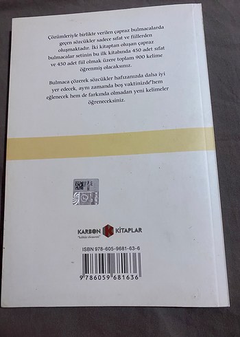 İngilizce Sıfatlar ve Fiillerle Bulmacalar 1 - Görsel 2