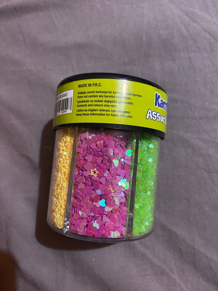 Renkli Karışık Pul 80 gr - Görsel 2