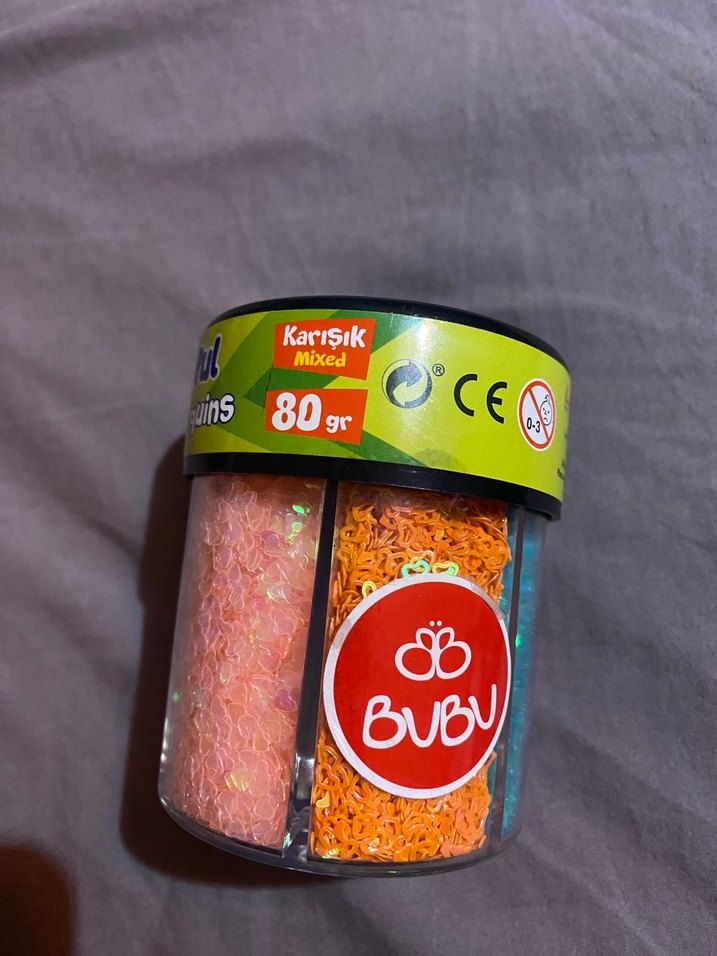 Renkli Karışık Pul 80 gr - Görsel 4