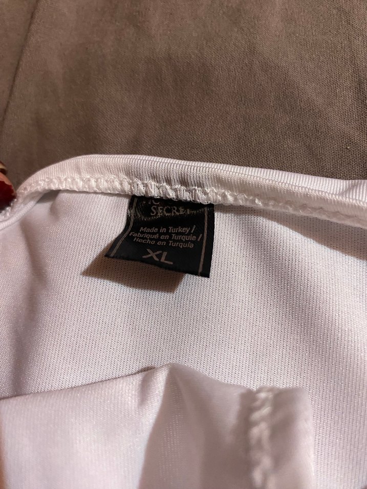 VICTORIAS Secret Kırmızı Midi Streetwear Spor İç Çamaşırı - Görsel 3