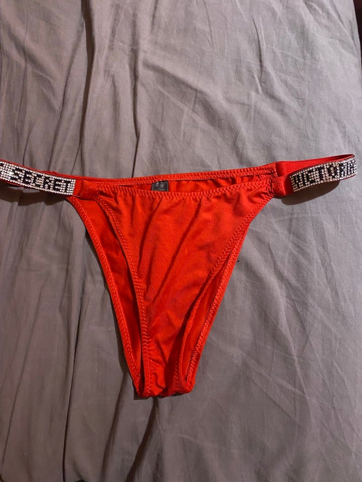 VICTORIAS Secret Kırmızı Midi Streetwear Spor İç Çamaşırı - Görsel 5