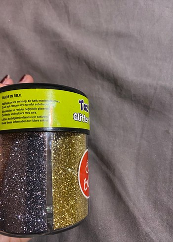 Altın Parlak Sim Tozu - Görsel 5