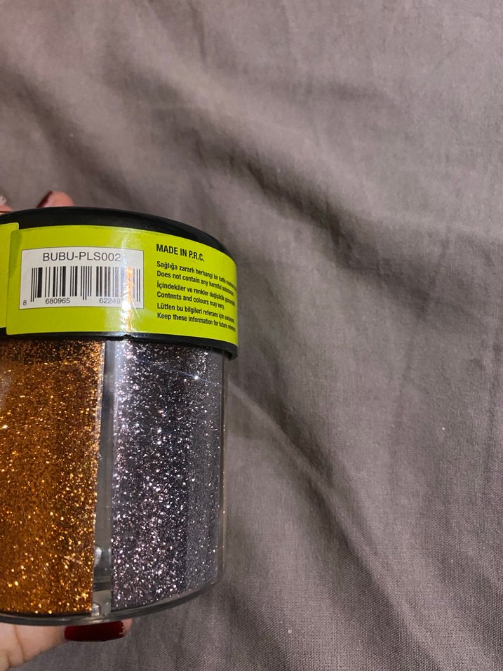 Altın Parlak Sim Tozu - Görsel 4