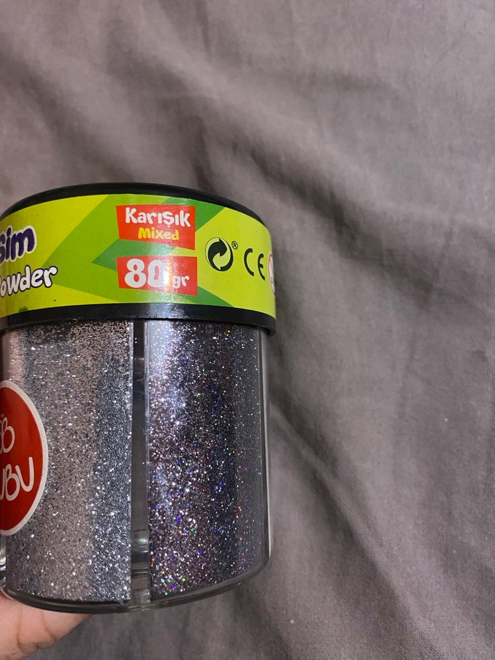 Altın Parlak Sim Tozu - Görsel 2