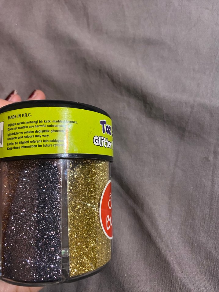 Altın Parlak Sim Tozu - Görsel 5
