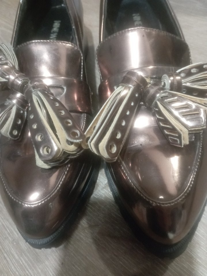 Nine West ParlakKadın Oxford Ayakkabı - Görsel 4