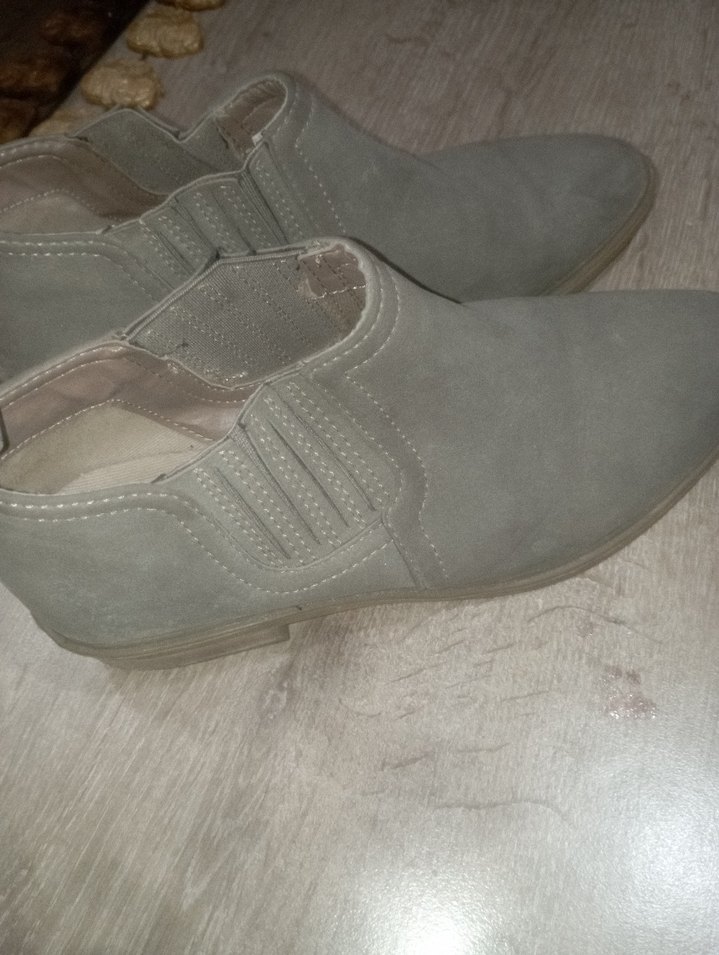 LC Waikiki Bej Süet Kadın  Bot - Görsel 2