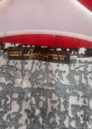 Desenli Örme Kadın Bluz - Görsel 3