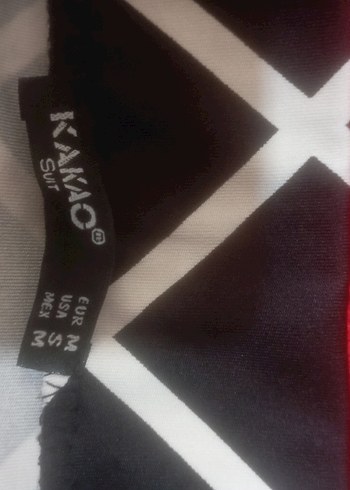 Kadın Kırmızı Ekose Pileli Uzun Etek - Görsel 2