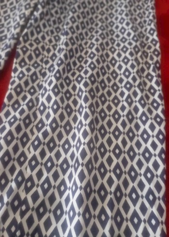 LCW Desenli Midi Kadın Pantolon - Görsel 2