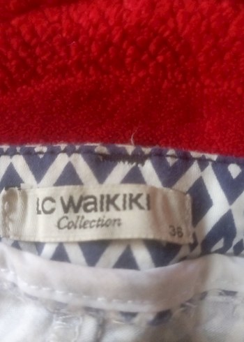 LCW Desenli Midi Kadın Pantolon - Görsel 3