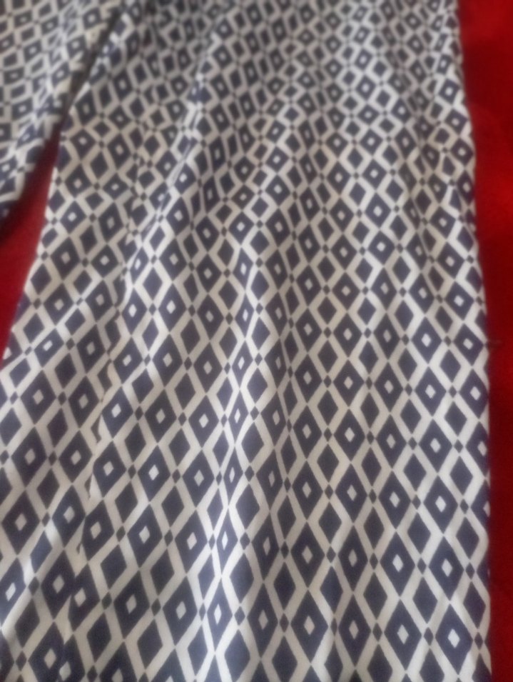 LCW Desenli Midi Kadın Pantolon - Görsel 2