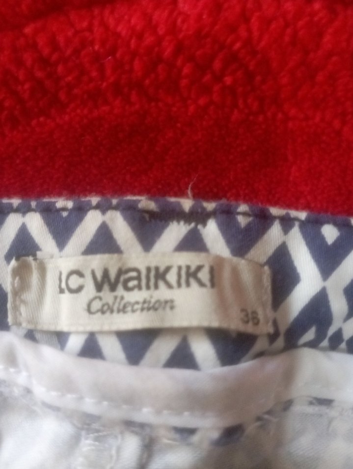 LCW Desenli Midi Kadın Pantolon - Görsel 3