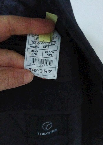 Düğmeli Siyah Erkek kaşe kaban - Görsel 6