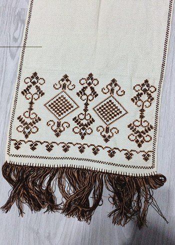 el işi kaneviçe krem renk - Görsel 2