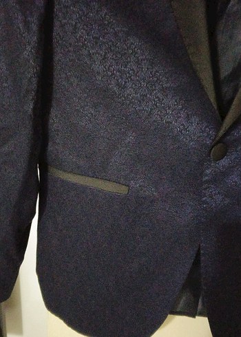 Lacivert Erkek Ofis Takım Elbise Ceketi - Görsel 3