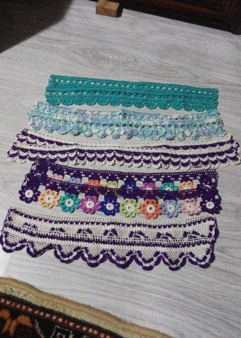 El Yapımı Bohem Dantel Şeritler - Görsel 2