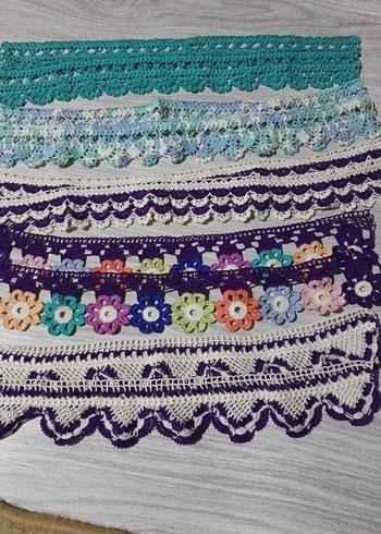 El Yapımı Bohem Dantel Şeritler - Görsel 3