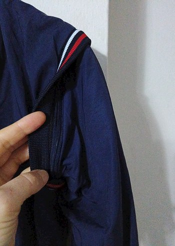 Erkek Çocuk Koyu Mavi Fermuarlı mont - Görsel 4