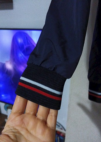 Erkek Çocuk Koyu Mavi Fermuarlı mont - Görsel 3