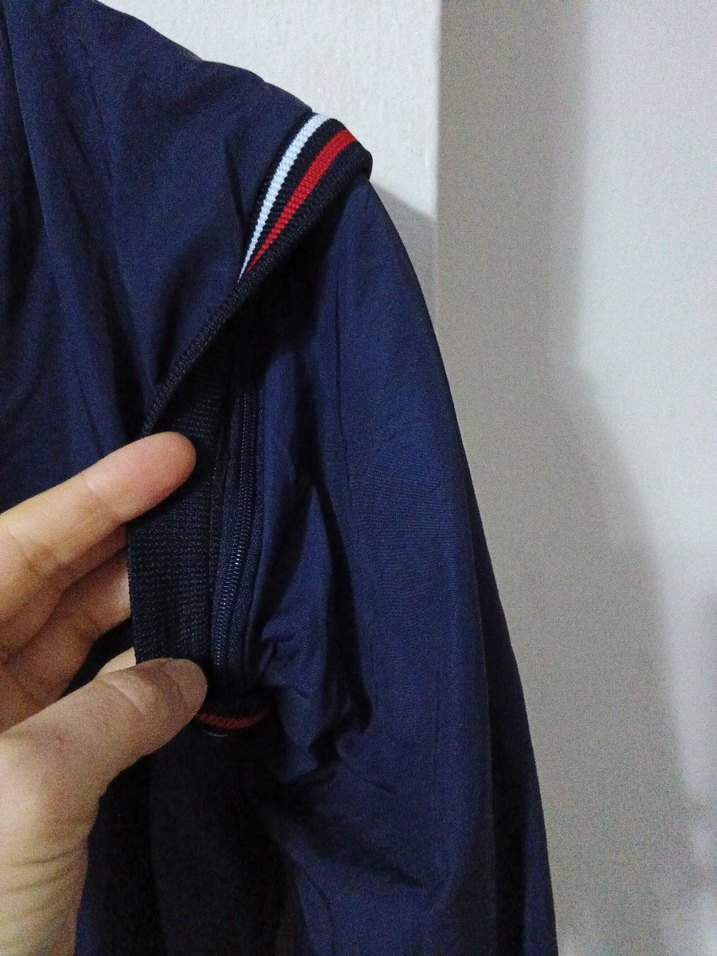 Erkek Çocuk Koyu Mavi Fermuarlı mont - Görsel 4