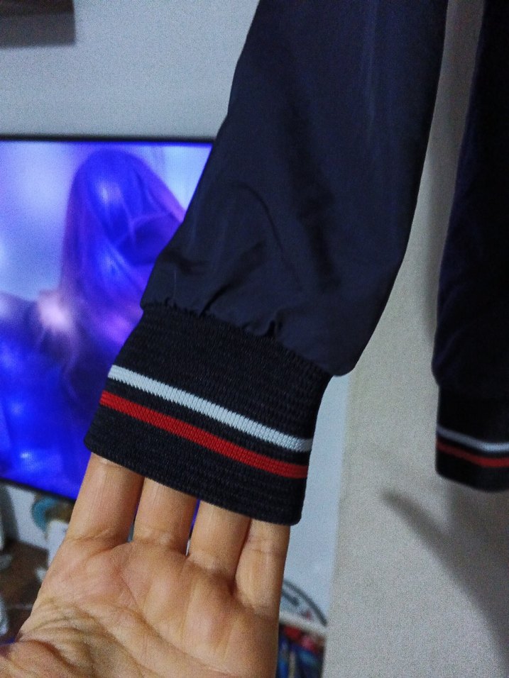 Erkek Çocuk Koyu Mavi Fermuarlı mont - Görsel 3