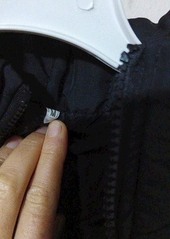 Siyah Fermuarlı erkek Mont - Görsel 4